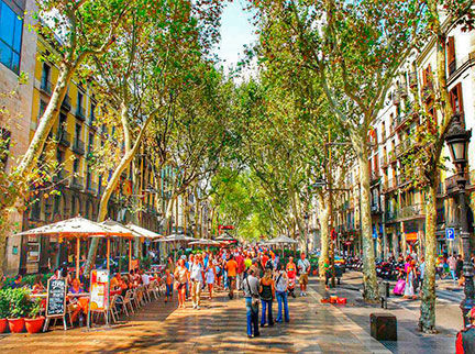 Las Ramblas by Gratis in Barcelona